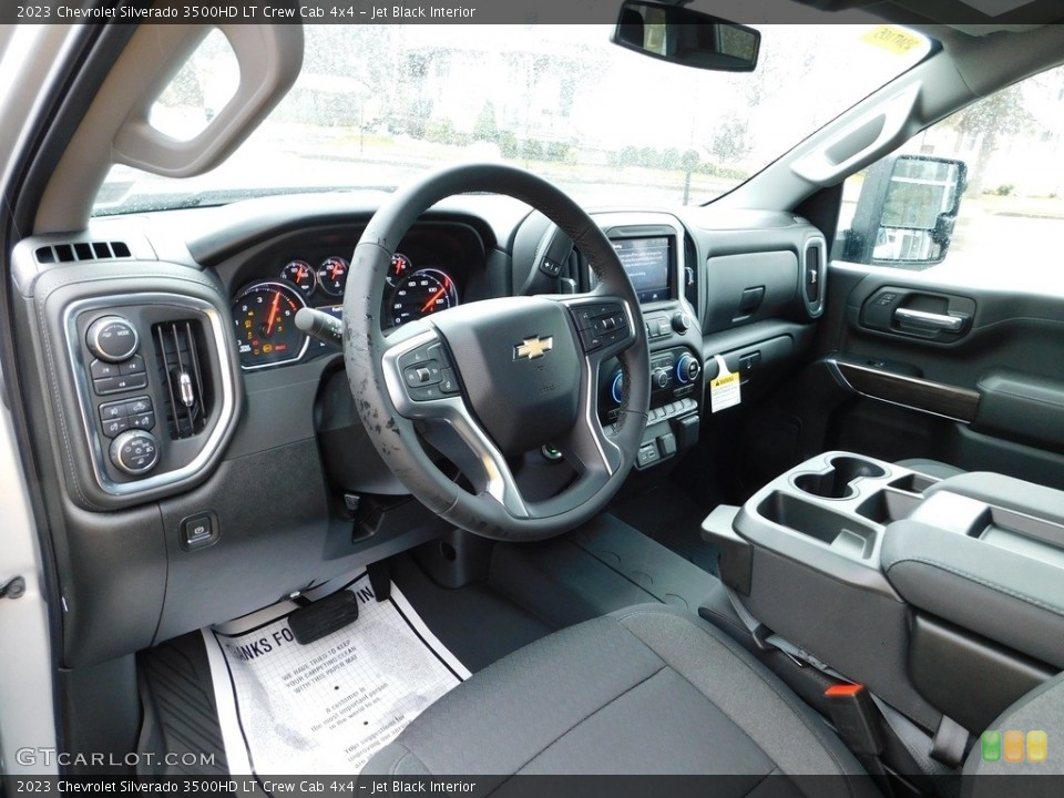 Jet Black Interior Dashboard for the 2023 Chevrolet Silverado 3500HD LT Crew Cab 4x4 #145793722