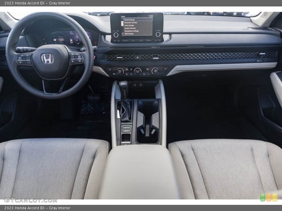 Gray Interior Dashboard for the 2023 Honda Accord EX #145794049
