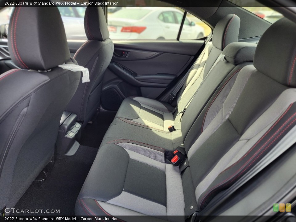 Carbon Black Interior Rear Seat for the 2022 Subaru WRX  #145794607