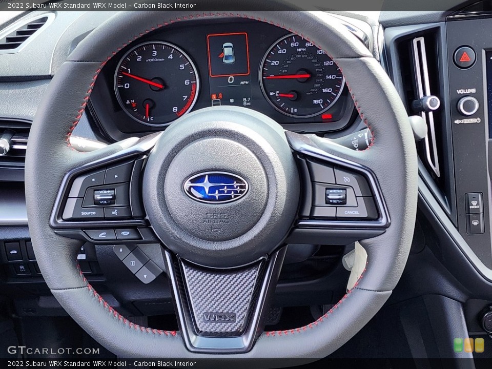 Carbon Black Interior Steering Wheel for the 2022 Subaru WRX  #145794655