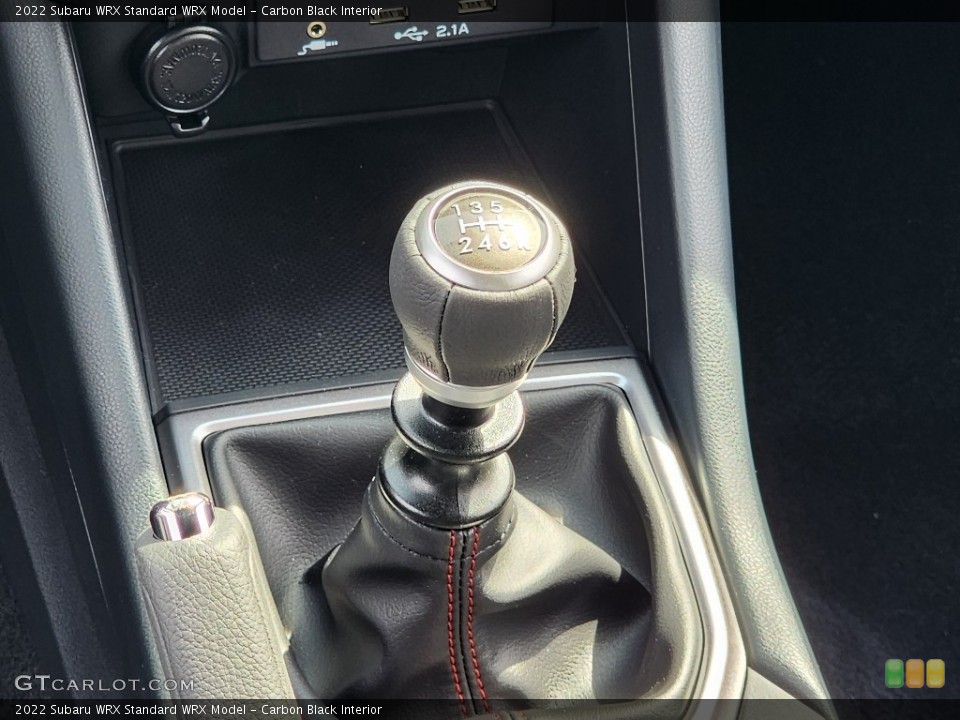 Carbon Black Interior Transmission for the 2022 Subaru WRX  #145794691