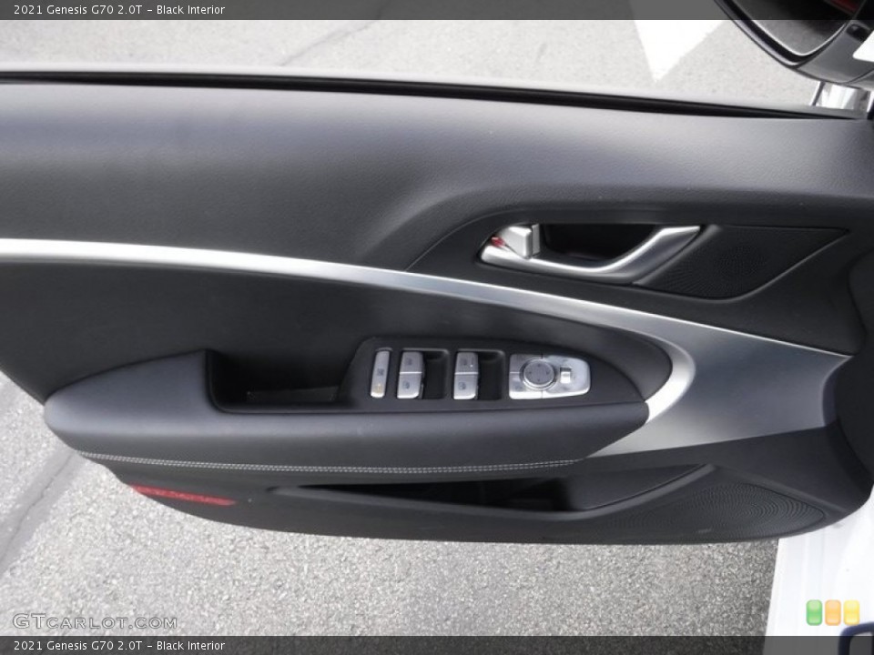 Black Interior Door Panel for the 2021 Genesis G70 2.0T #145797895