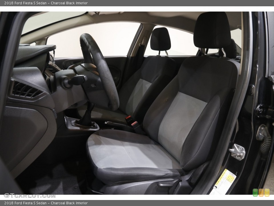 Charcoal Black 2018 Ford Fiesta Interiors