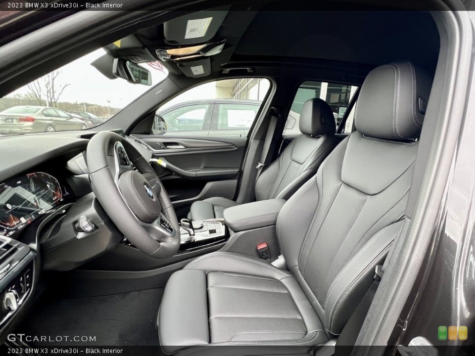 Black Interior Photo for the 2023 BMW X3 xDrive30i #145800644