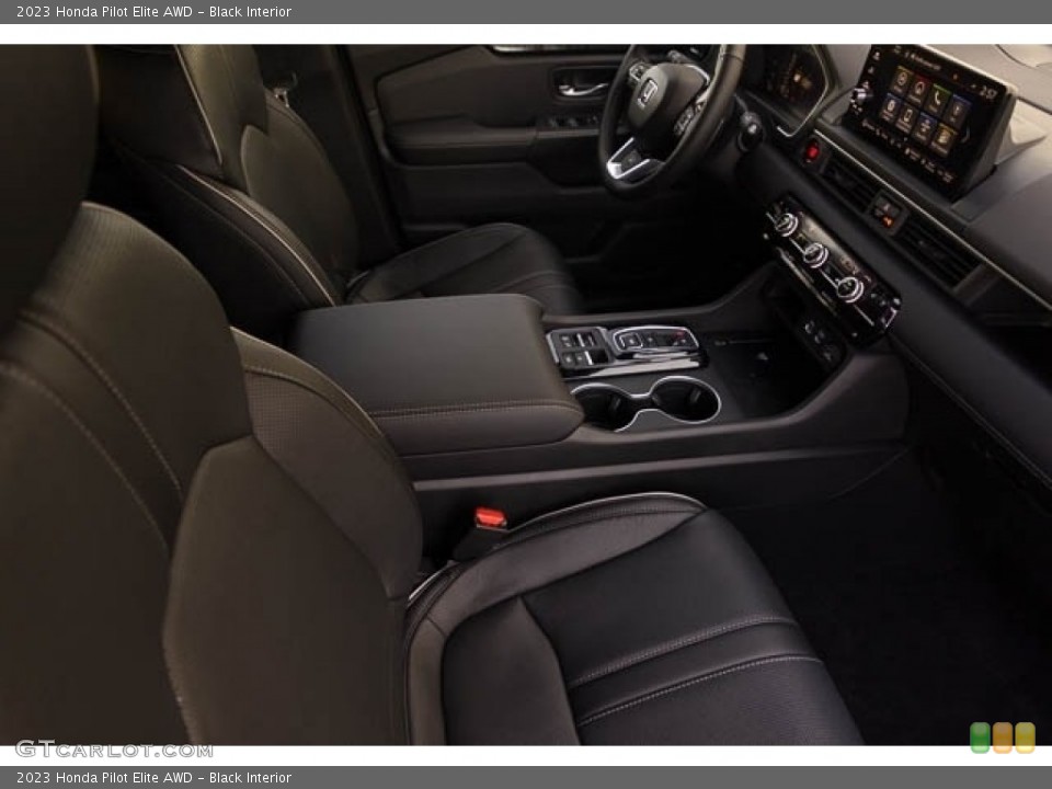 Black Interior Front Seat for the 2023 Honda Pilot Elite AWD #145805018