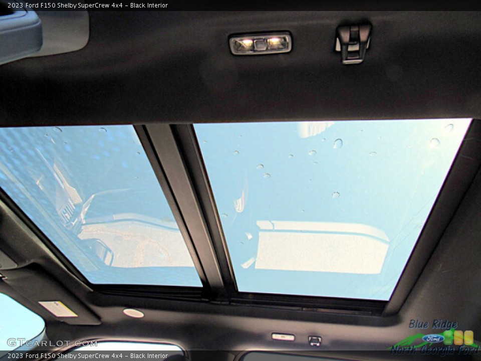 Black Interior Sunroof for the 2023 Ford F150 Shelby SuperCrew 4x4 #145805187