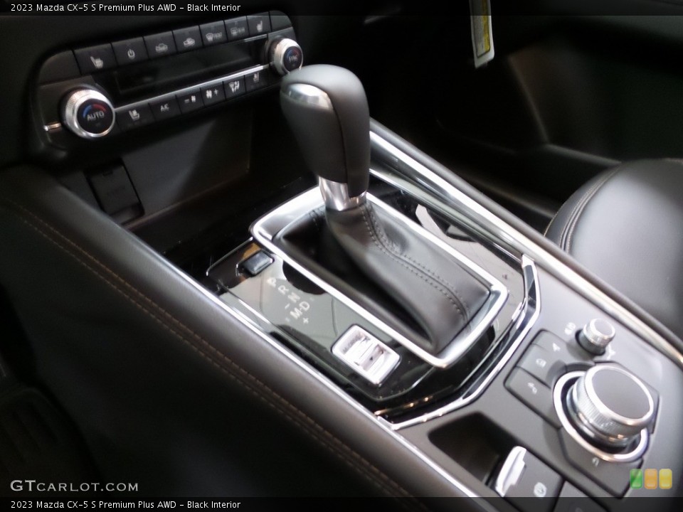 Black Interior Transmission for the 2023 Mazda CX-5 S Premium Plus AWD #145808869