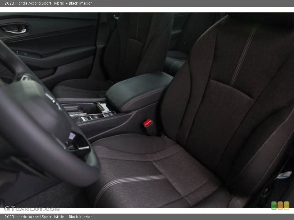 Black Interior Front Seat for the 2023 Honda Accord Sport Hybrid #145810405