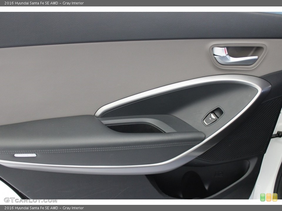 Gray Interior Door Panel for the 2016 Hyundai Santa Fe SE AWD #145812829