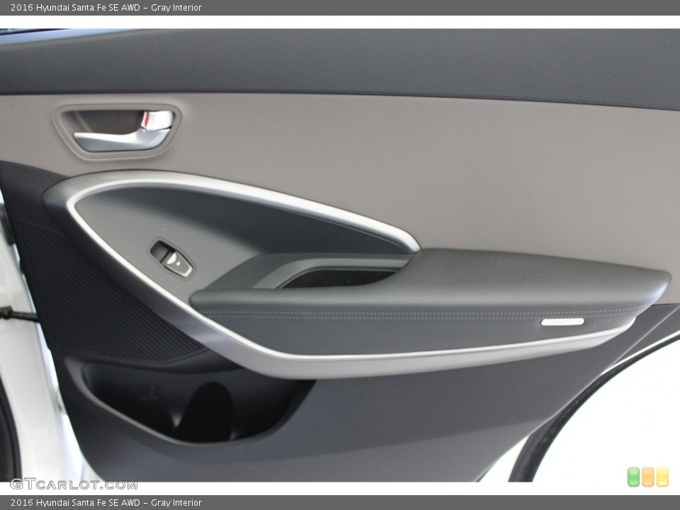 Gray Interior Door Panel for the 2016 Hyundai Santa Fe SE AWD #145812865