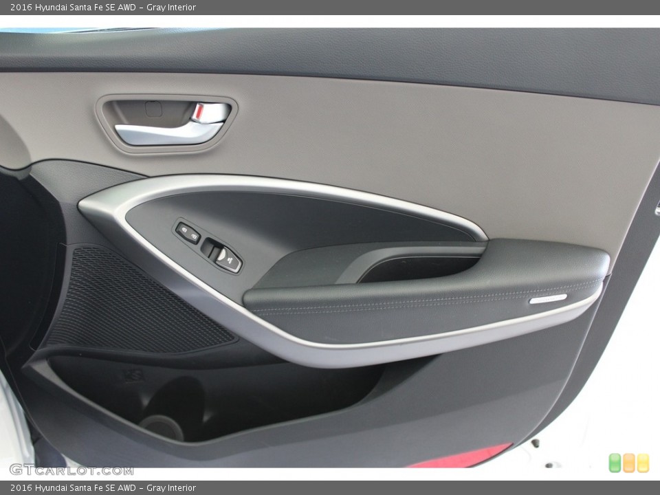 Gray Interior Door Panel for the 2016 Hyundai Santa Fe SE AWD #145812892