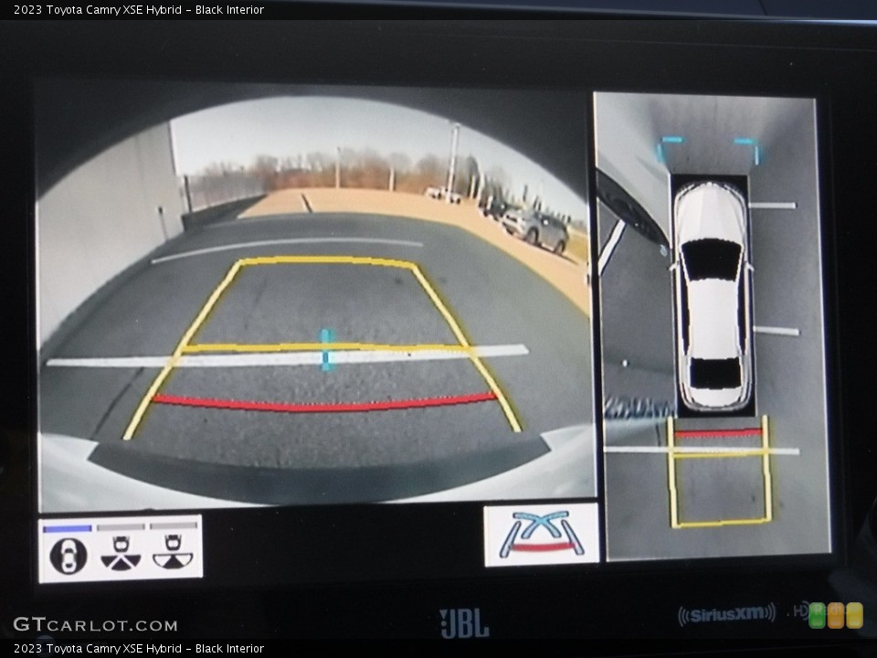 Black Interior Navigation for the 2023 Toyota Camry XSE Hybrid #145813531