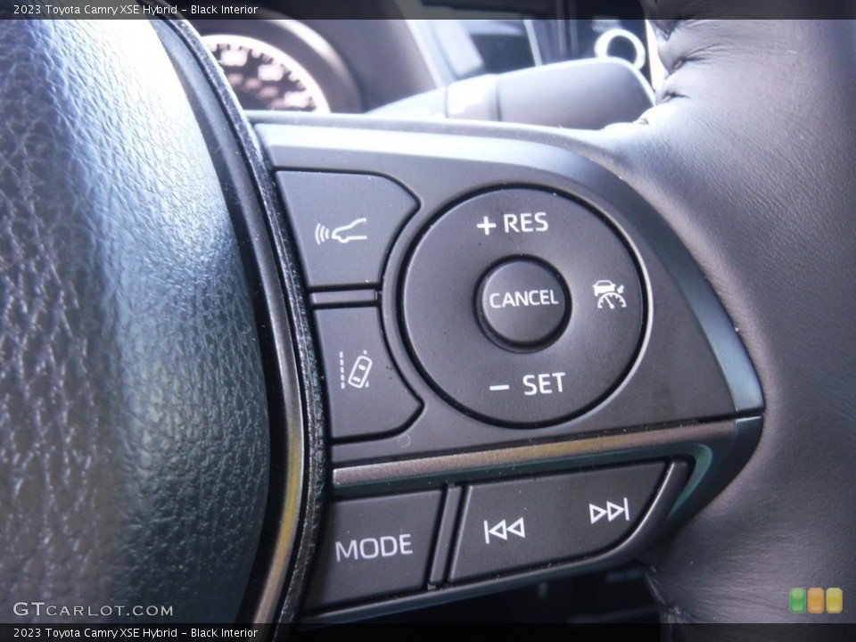 Black Interior Steering Wheel for the 2023 Toyota Camry XSE Hybrid #145813553