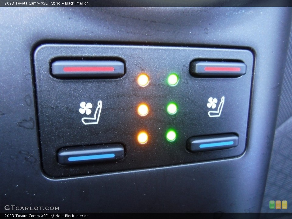 Black Interior Controls for the 2023 Toyota Camry XSE Hybrid #145813621