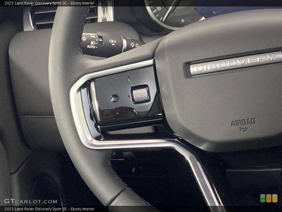 Ebony Interior Steering Wheel for the 2023 Land Rover Discovery Sport SE #145814321