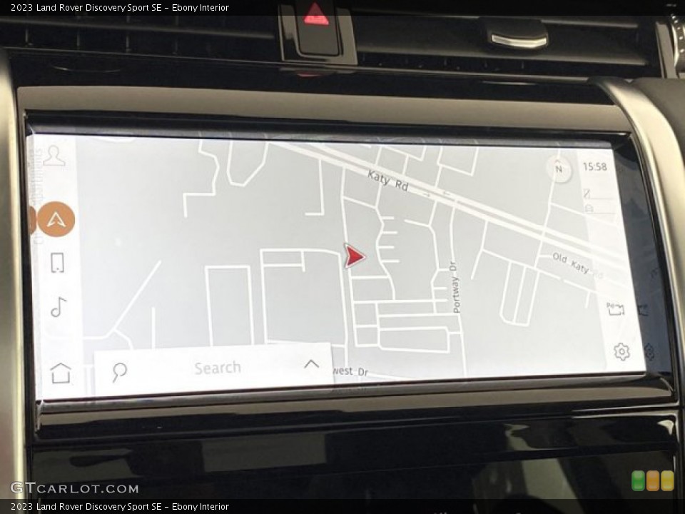 Ebony Interior Navigation for the 2023 Land Rover Discovery Sport SE #145814417