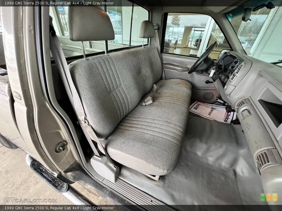 Light Gray Interior Front Seat for the 1999 GMC Sierra 2500 SL Regular Cab 4x4 #145814573