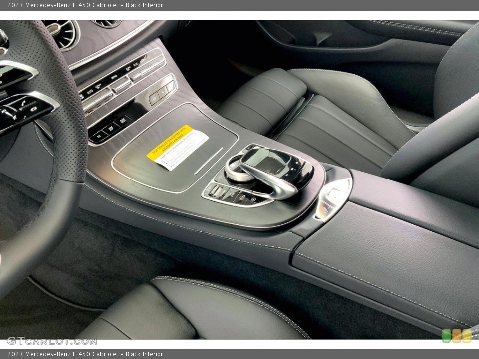Black Interior Controls for the 2023 Mercedes-Benz E 450 Cabriolet #145815131