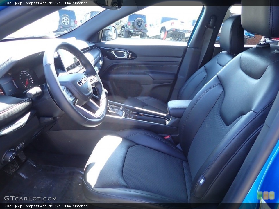 Black 2022 Jeep Compass Interiors