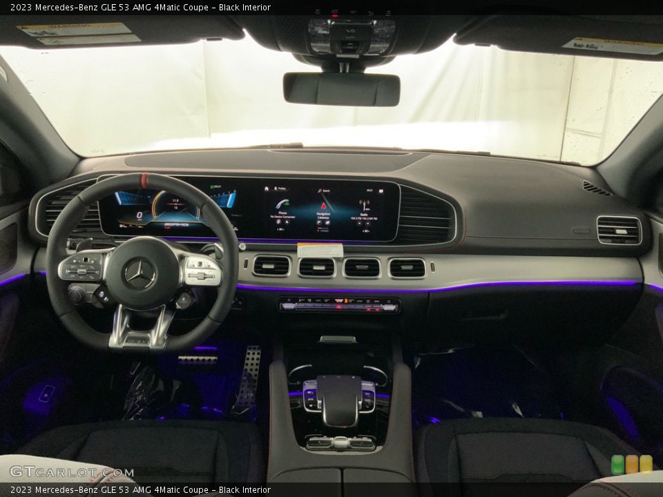 Black Interior Dashboard for the 2023 Mercedes-Benz GLE 53 AMG 4Matic Coupe #145816247