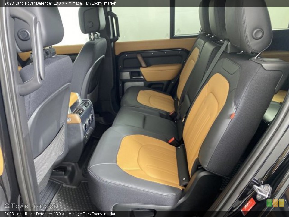 Vintage Tan/Ebony Interior Rear Seat for the 2023 Land Rover Defender 130 X #145816616