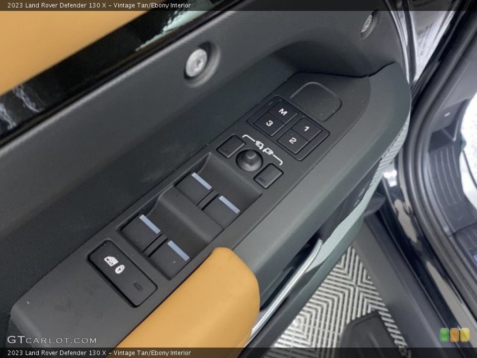 Vintage Tan/Ebony Interior Door Panel for the 2023 Land Rover Defender 130 X #145816804