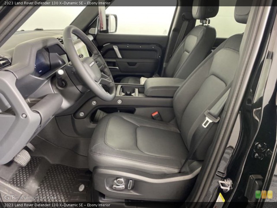 Ebony Interior Front Seat for the 2023 Land Rover Defender 130 X-Dynamic SE #145817807