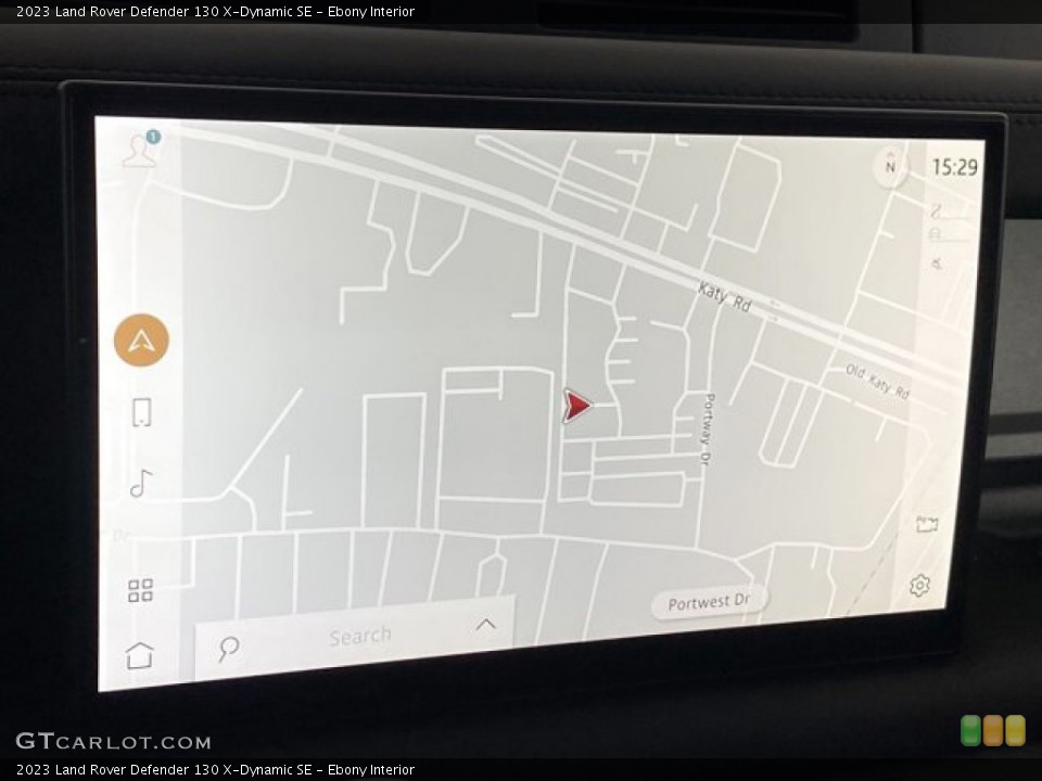 Ebony Interior Navigation for the 2023 Land Rover Defender 130 X-Dynamic SE #145817930