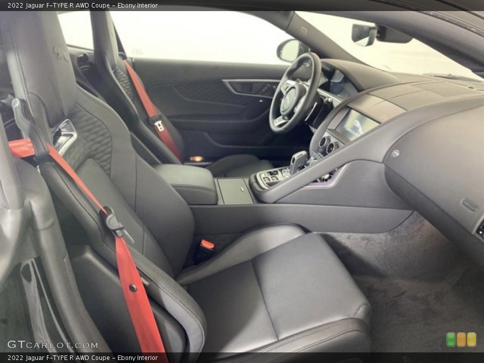 Ebony Interior Photo for the 2022 Jaguar F-TYPE R AWD Coupe #145818560