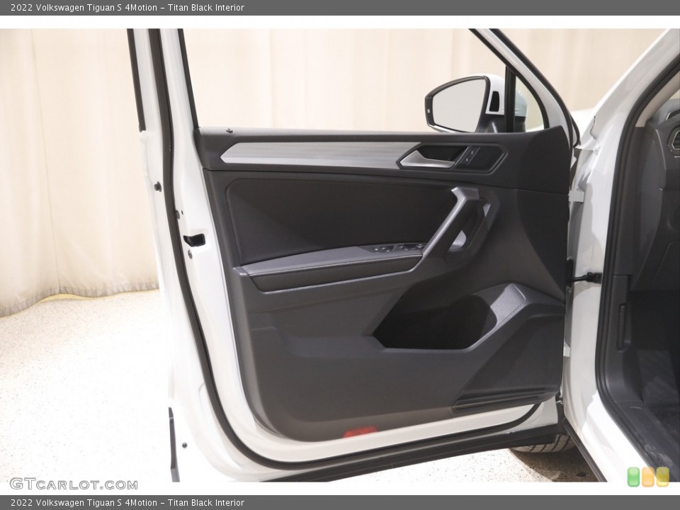 Titan Black Interior Door Panel for the 2022 Volkswagen Tiguan S 4Motion #145819286