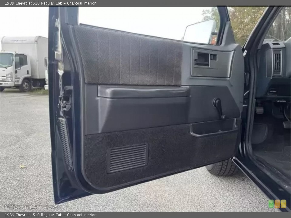 Charcoal Interior Door Panel for the 1989 Chevrolet S10 Regular Cab #145819679