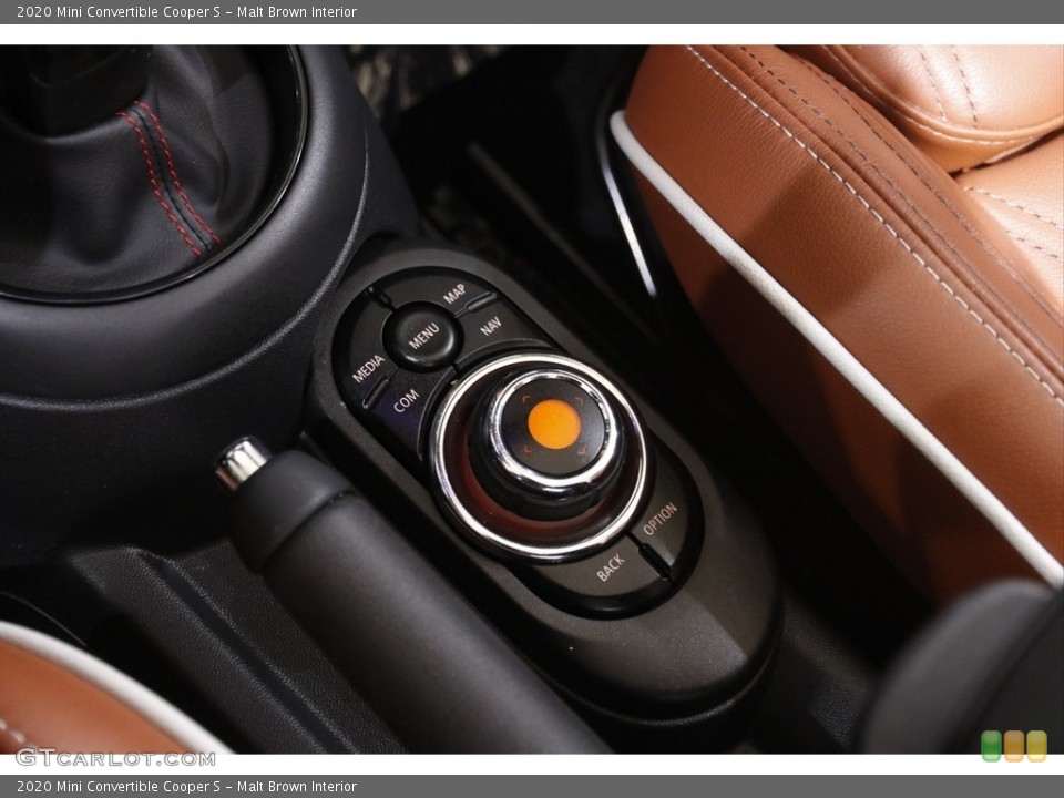 Malt Brown Interior Controls for the 2020 Mini Convertible Cooper S #145820507