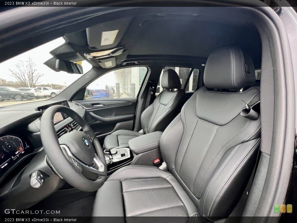 Black Interior Photo for the 2023 BMW X3 xDrive30i #145821235