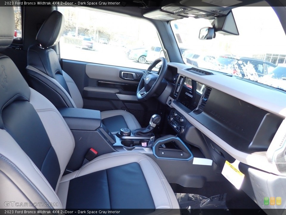 Dark Space Gray Interior Front Seat for the 2023 Ford Bronco Wildtrak 4X4 2-Door #145821368