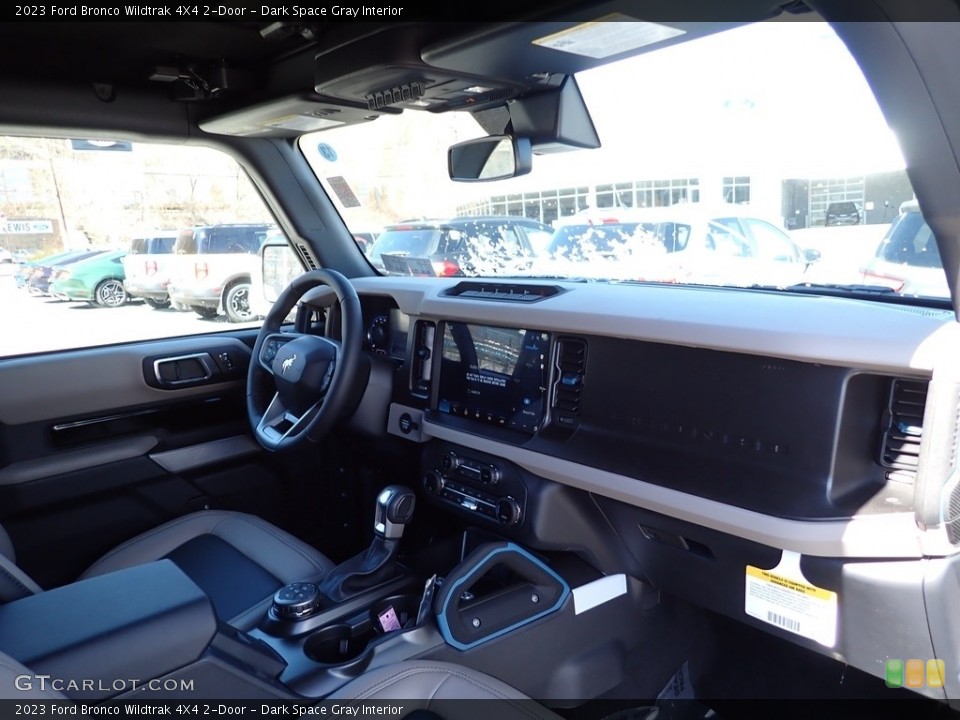 Dark Space Gray Interior Dashboard for the 2023 Ford Bronco Wildtrak 4X4 2-Door #145821388