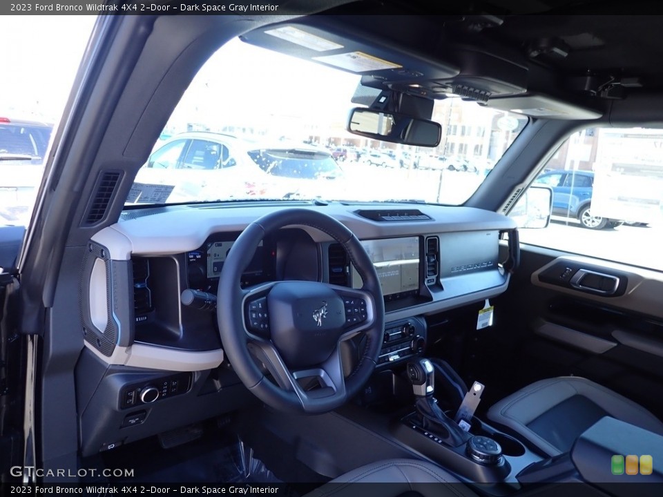 Dark Space Gray Interior Dashboard for the 2023 Ford Bronco Wildtrak 4X4 2-Door #145821407