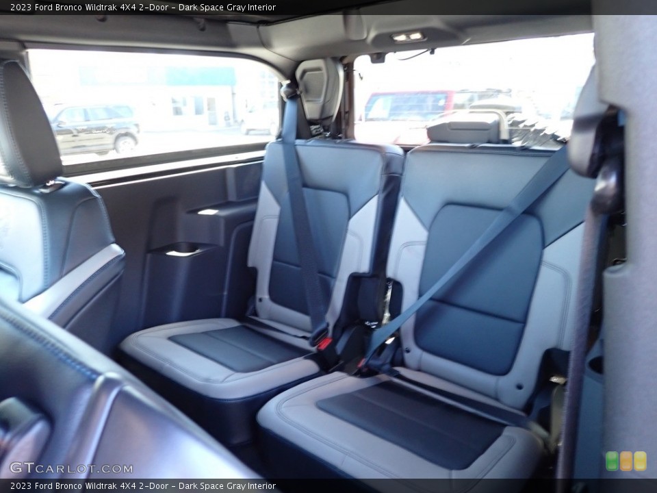 Dark Space Gray Interior Rear Seat for the 2023 Ford Bronco Wildtrak 4X4 2-Door #145821425