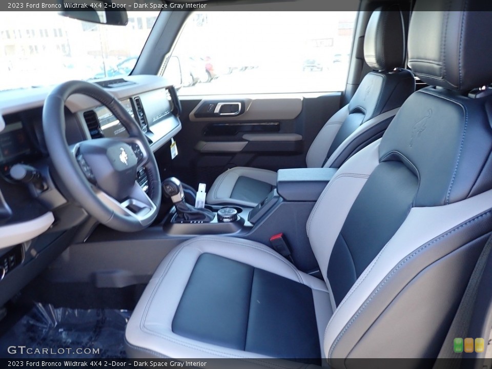 Dark Space Gray Interior Front Seat for the 2023 Ford Bronco Wildtrak 4X4 2-Door #145821443