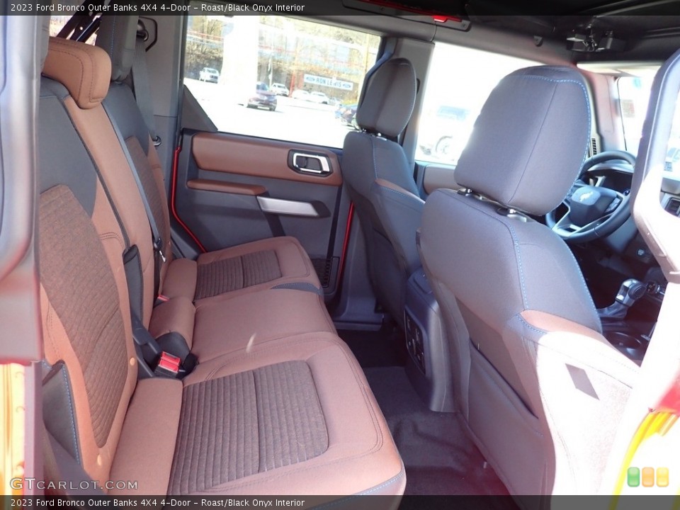 Roast/Black Onyx Interior Rear Seat for the 2023 Ford Bronco Outer Banks 4X4 4-Door #145821746