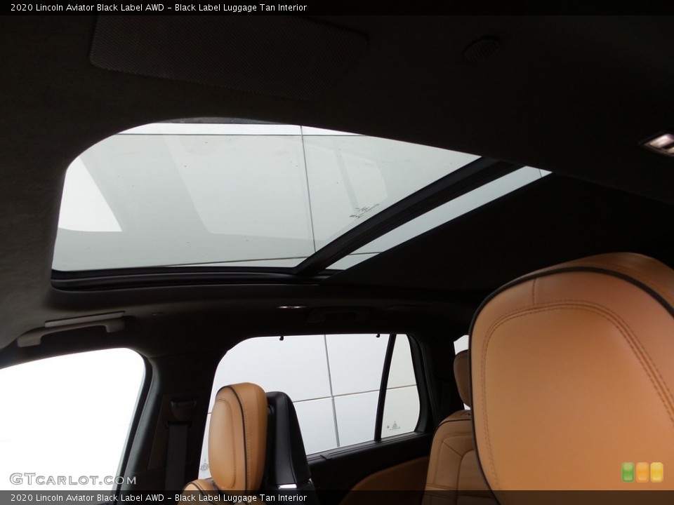 Black Label Luggage Tan Interior Sunroof for the 2020 Lincoln Aviator Black Label AWD #145822370