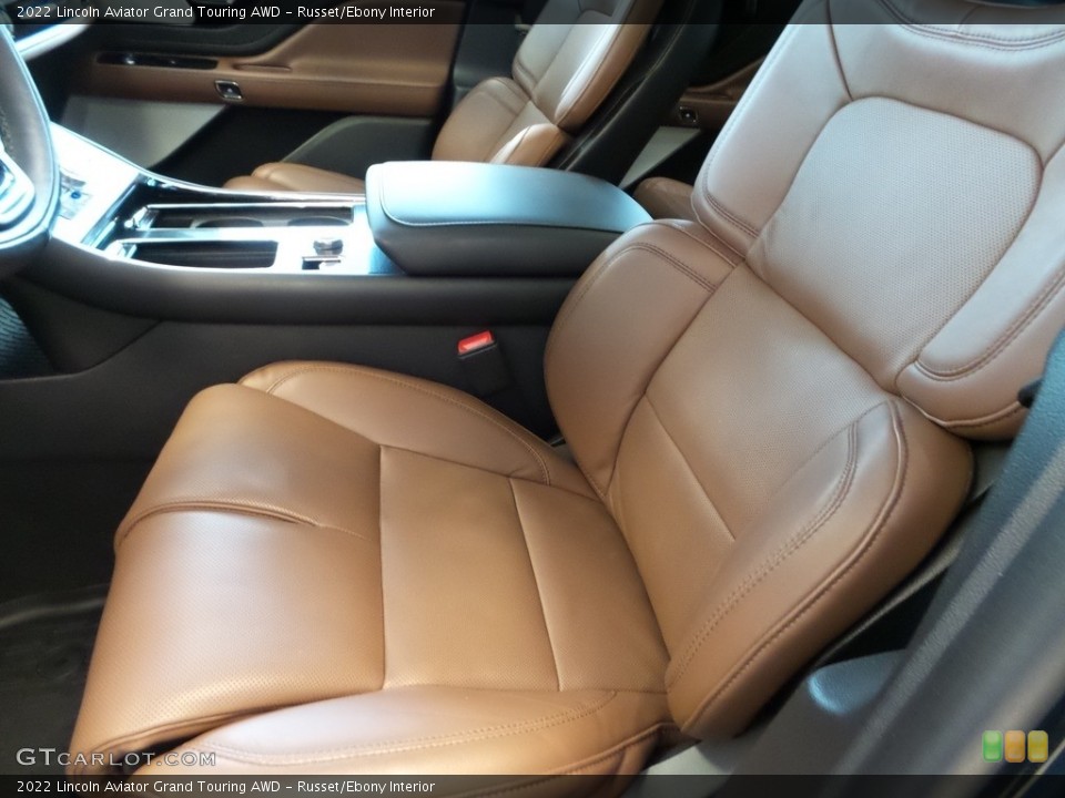 Russet/Ebony 2022 Lincoln Aviator Interiors