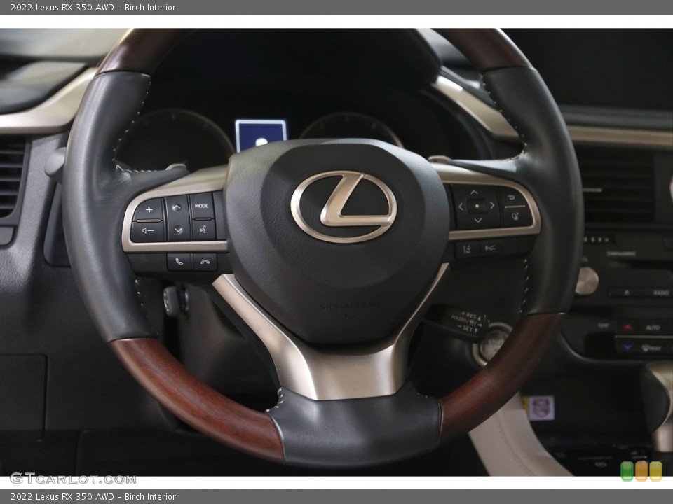 Birch Interior Steering Wheel for the 2022 Lexus RX 350 AWD #145824425