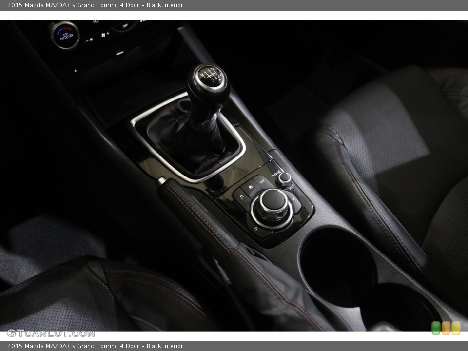 Black Interior Transmission for the 2015 Mazda MAZDA3 s Grand Touring 4 Door #145825013