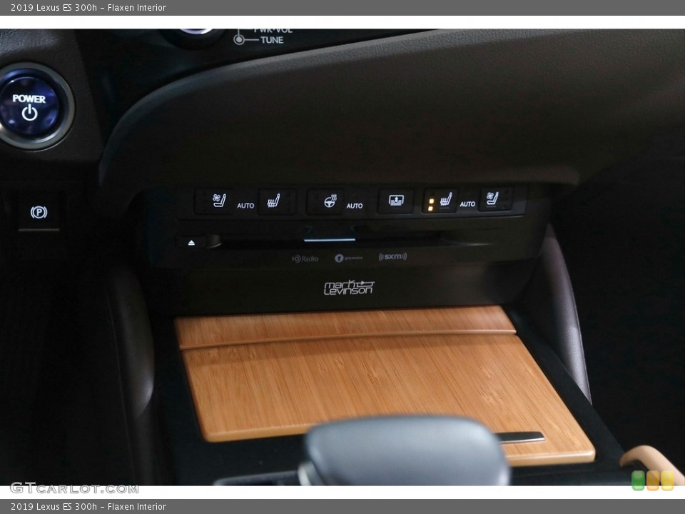 Flaxen Interior Controls for the 2019 Lexus ES 300h #145825235