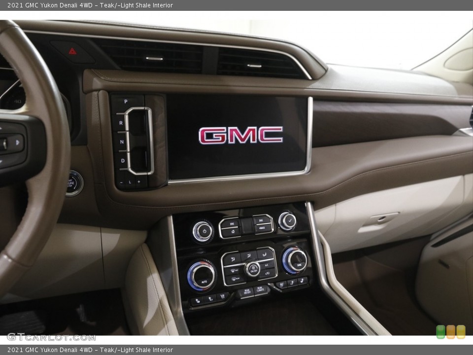Teak/­Light Shale Interior Controls for the 2021 GMC Yukon Denali 4WD #145826135