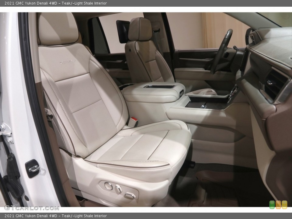 Teak/­Light Shale Interior Front Seat for the 2021 GMC Yukon Denali 4WD #145826195