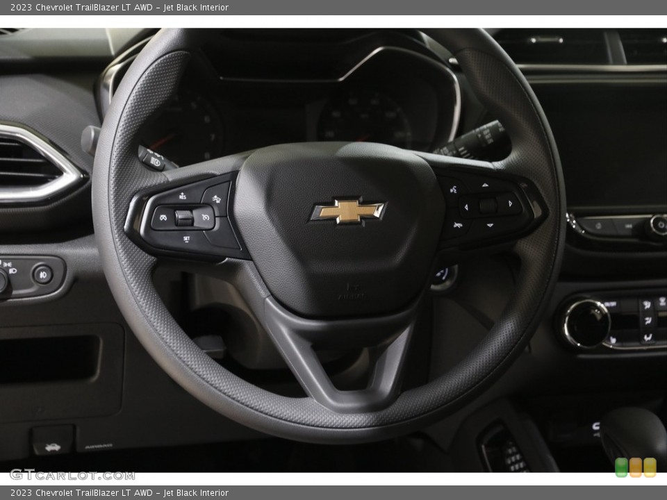 Jet Black Interior Steering Wheel for the 2023 Chevrolet TrailBlazer LT AWD #145826282