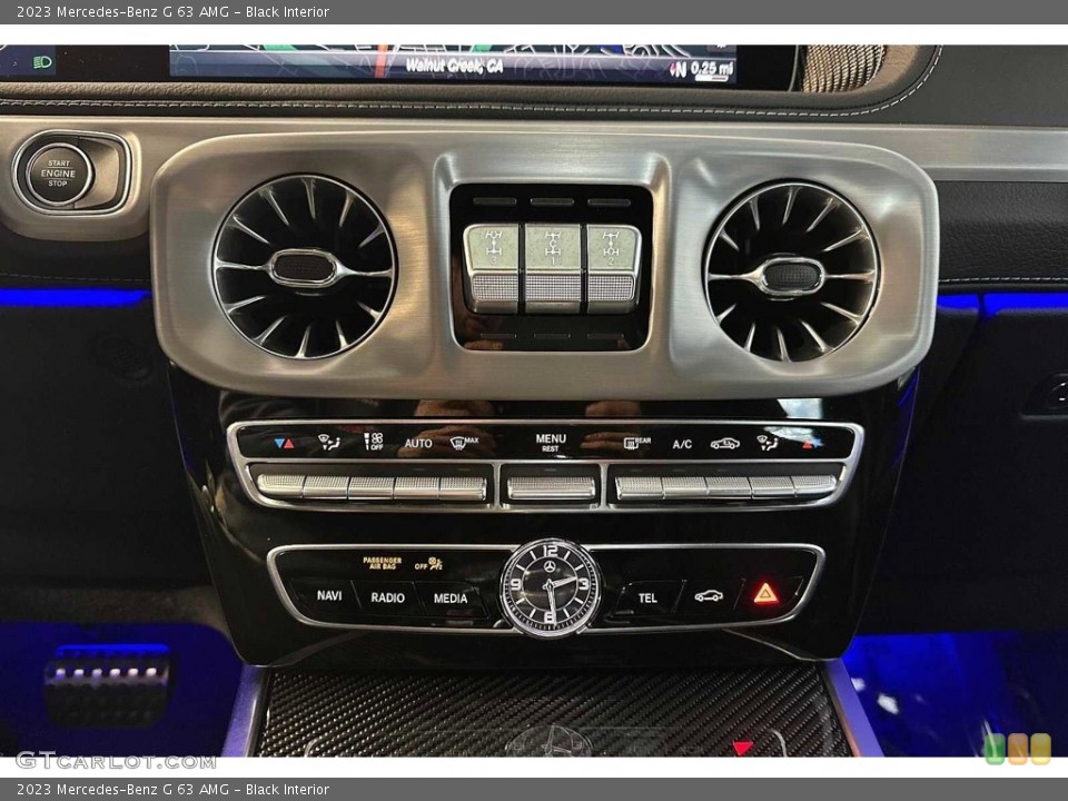 Black Interior Controls for the 2023 Mercedes-Benz G 63 AMG #145827918