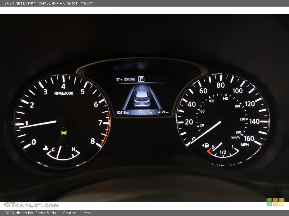 Charcoal Interior Gauges for the 2020 Nissan Pathfinder SL 4x4 #145828494