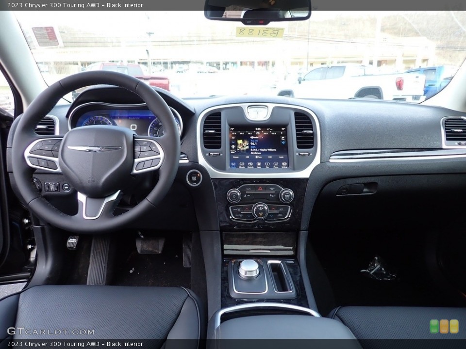 Black Interior Dashboard for the 2023 Chrysler 300 Touring AWD #145829232